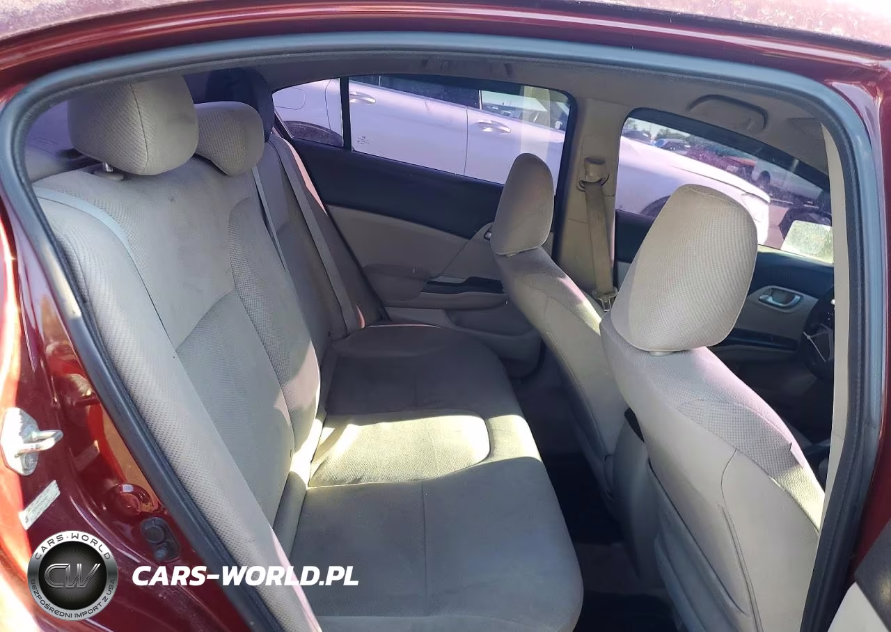 2012 Honda Civic Lx VIN:2HGFB2F56CH594811 - 10