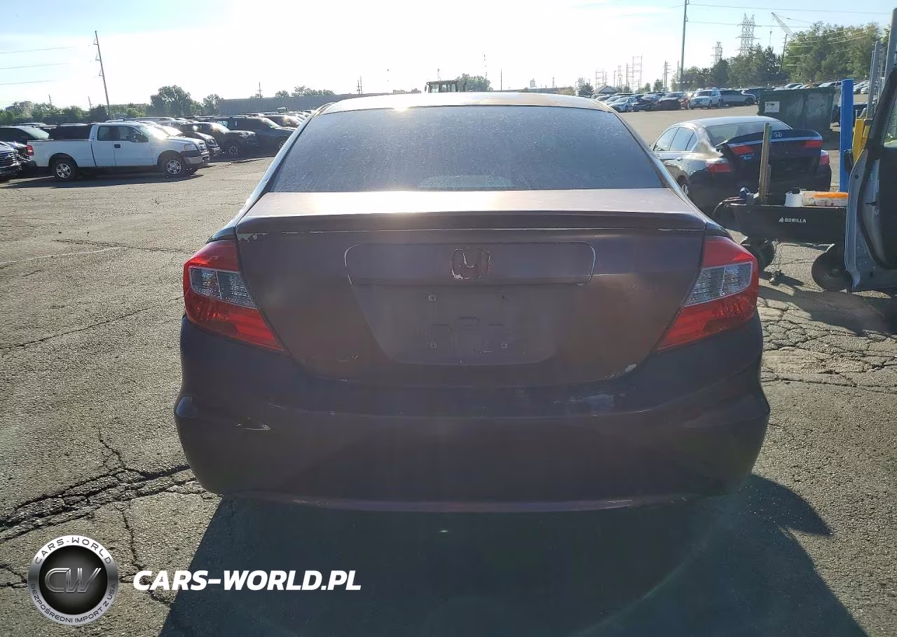 2012 Honda Civic Lx VIN:2HGFB2F56CH594811 - 6
