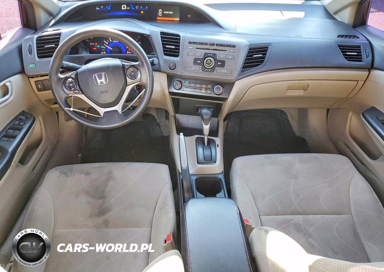 2012 Honda Civic Lx VIN:2HGFB2F56CH594811 - 8
