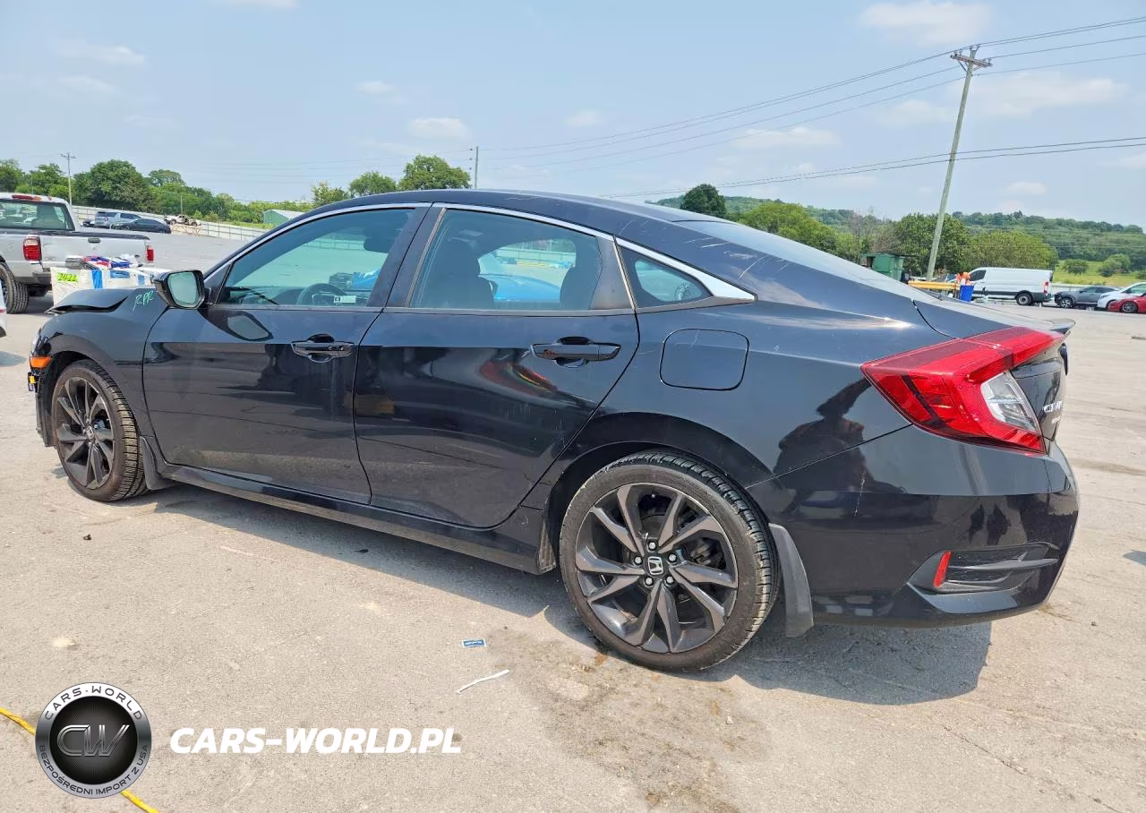 2020 Honda Civic Sport VIN:19XFC2F86LE017455 - 2