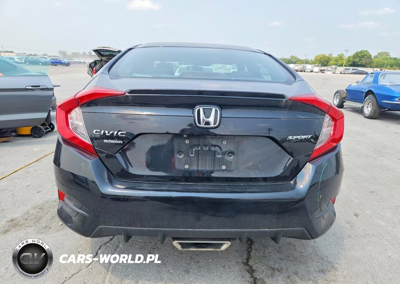 2020 Honda Civic Sport VIN:19XFC2F86LE017455 - 6