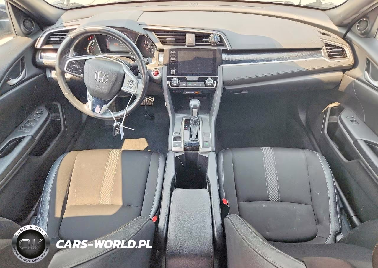 2020 Honda Civic Sport VIN:19XFC2F86LE017455 - 8
