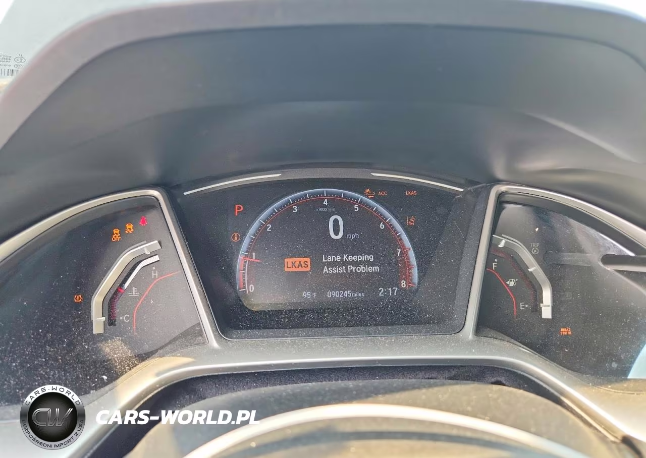 2020 Honda Civic Sport VIN:19XFC2F86LE017455 - 9