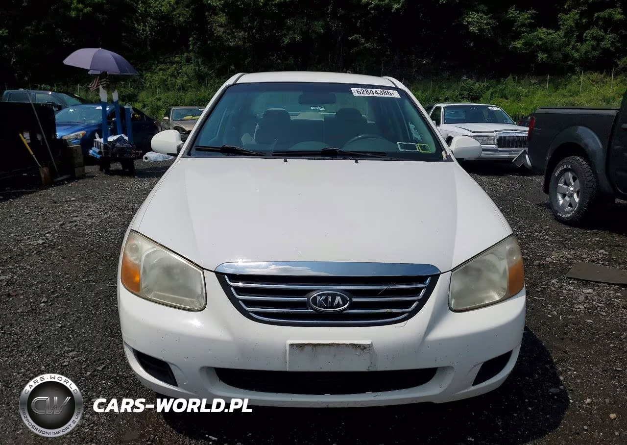 2008 Kia Spectra Lx VIN:KNAFE121X85558750 - 5