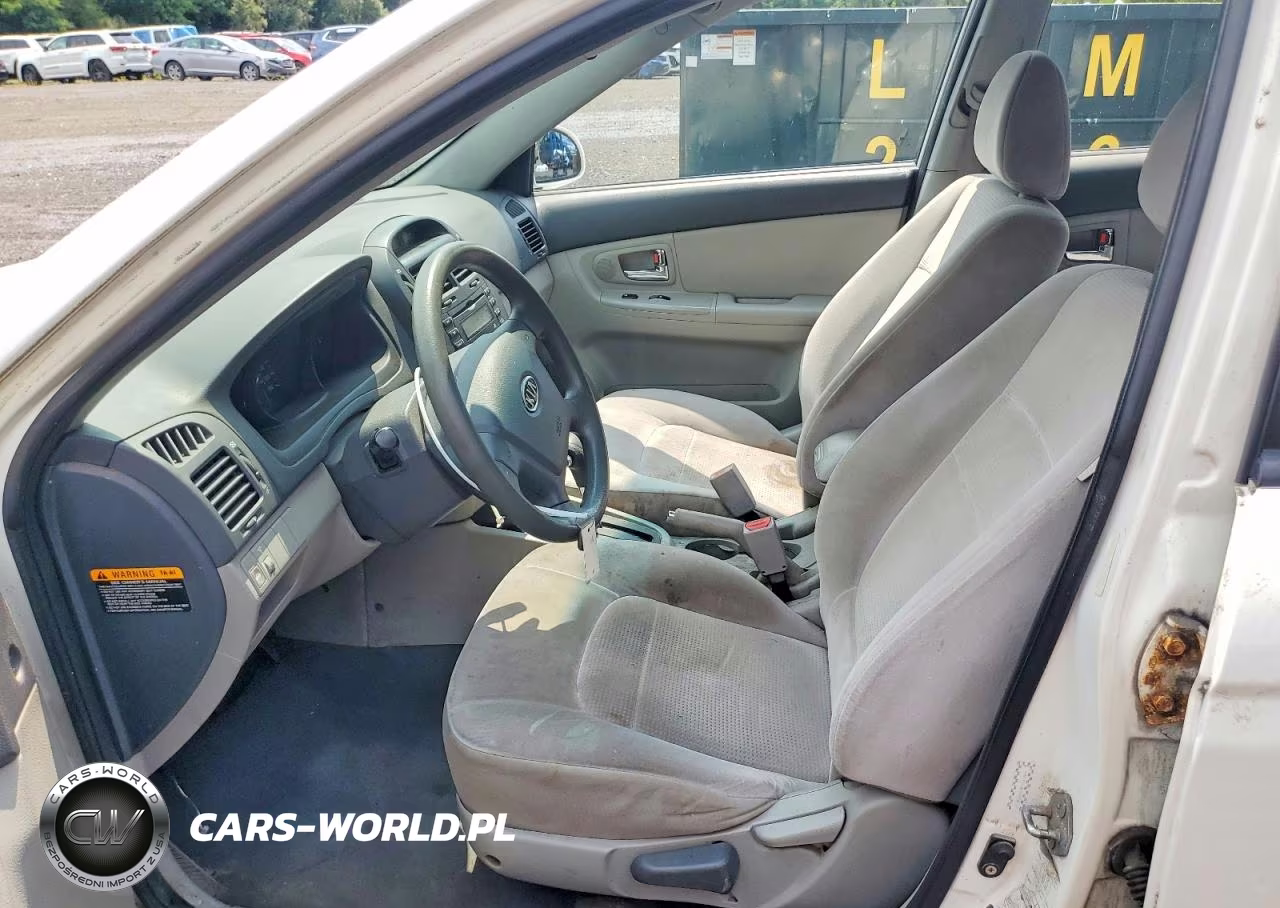 2008 Kia Spectra Lx VIN:KNAFE121X85558750 - 7