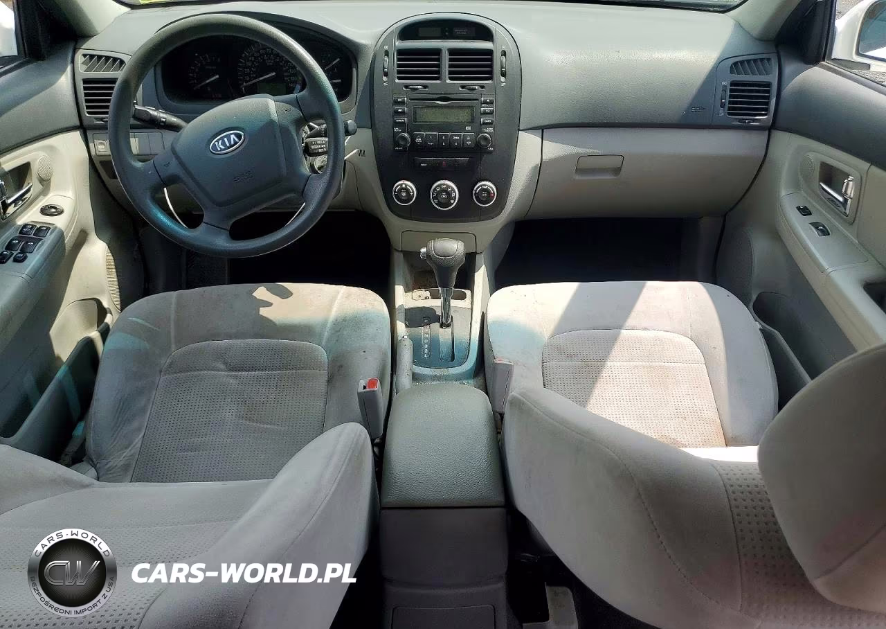 2008 Kia Spectra Lx VIN:KNAFE121X85558750 - 8