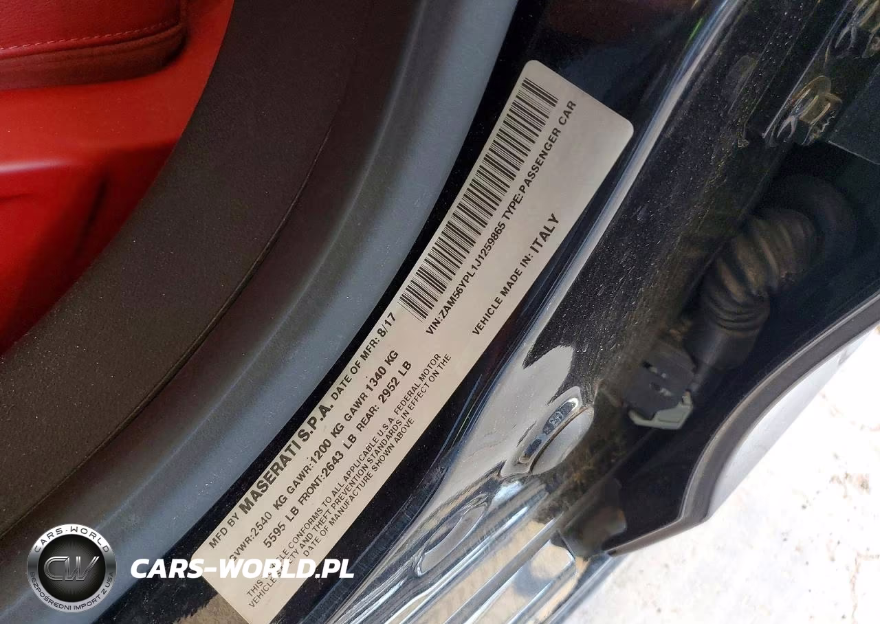 2018 Maserati Quattroporte S VIN:ZAM56YPL1J1259865 - 12
