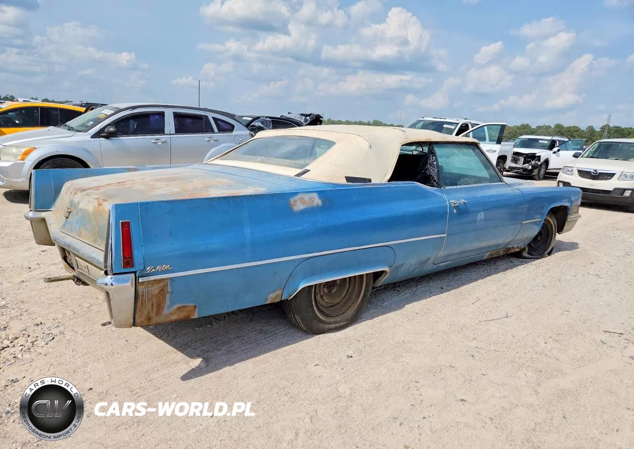1970 Cadillac Deville VIN:F0337630 - 3