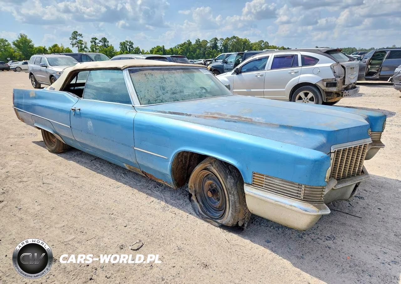 1970 Cadillac Deville VIN:F0337630 - 4