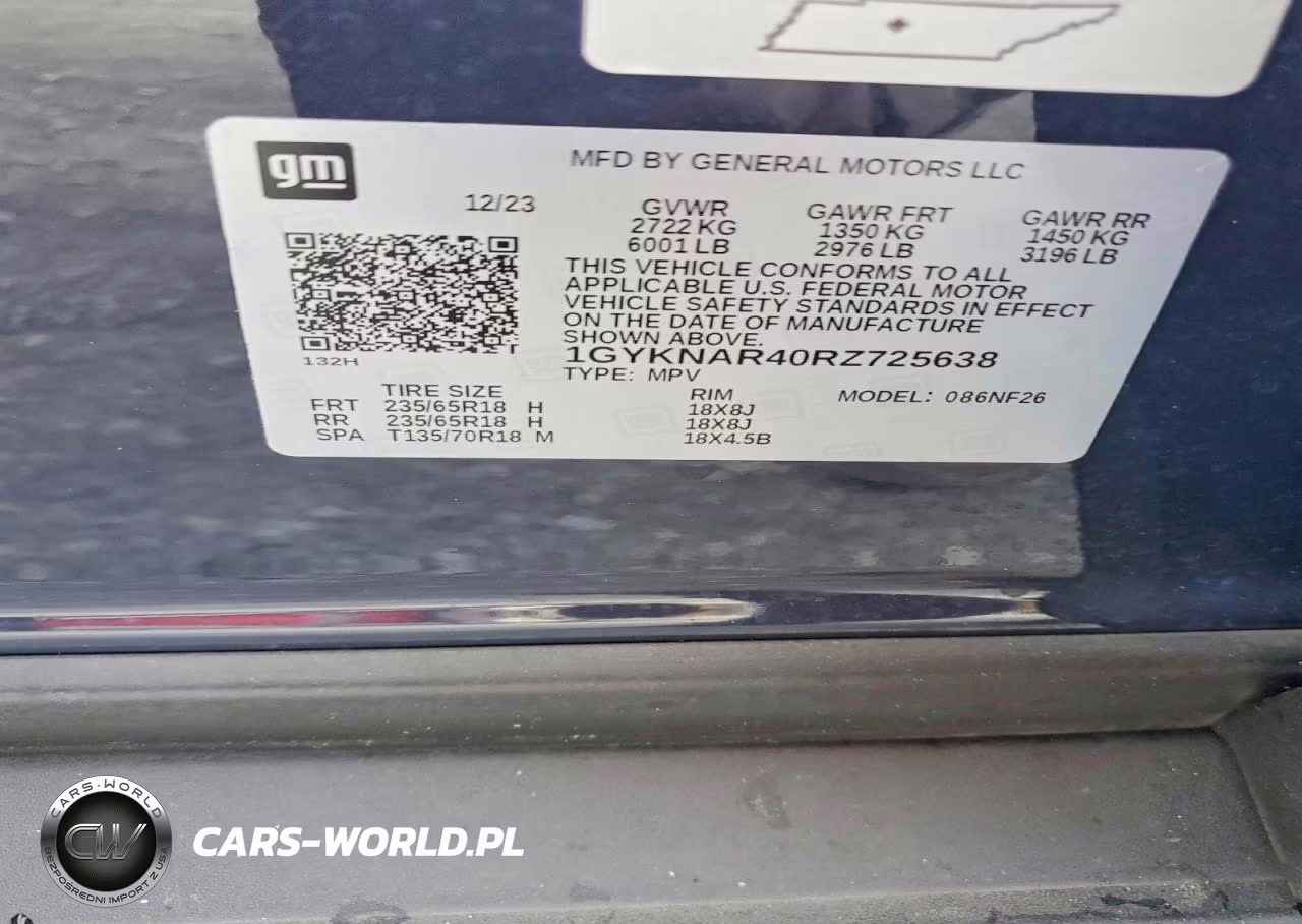 2024 Cadillac Xt5 Luxury VIN:1GYKNAR40RZ725638 - 13