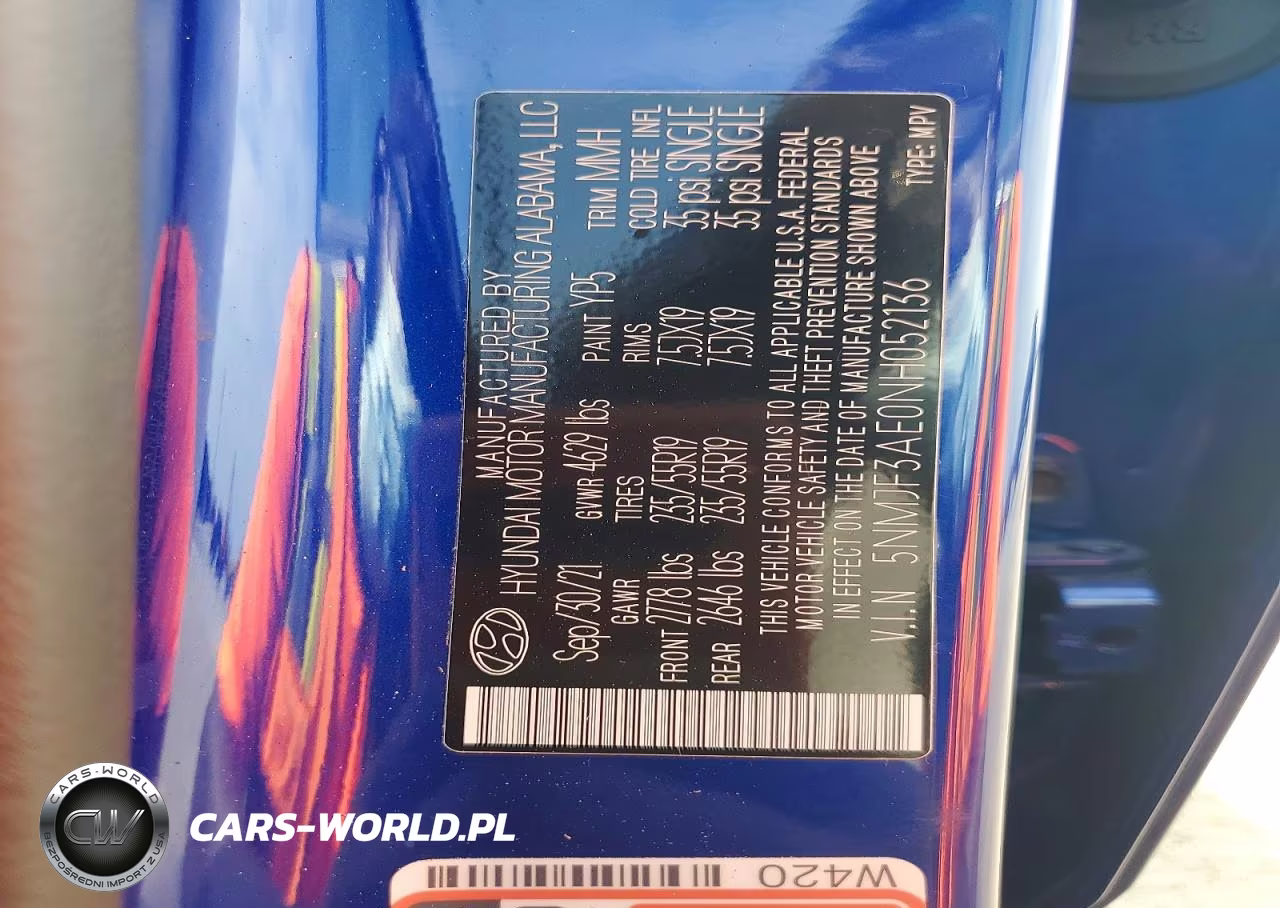 2022 Hyundai Tucson Sel VIN:5NMJF3AE0NH052136 - 14