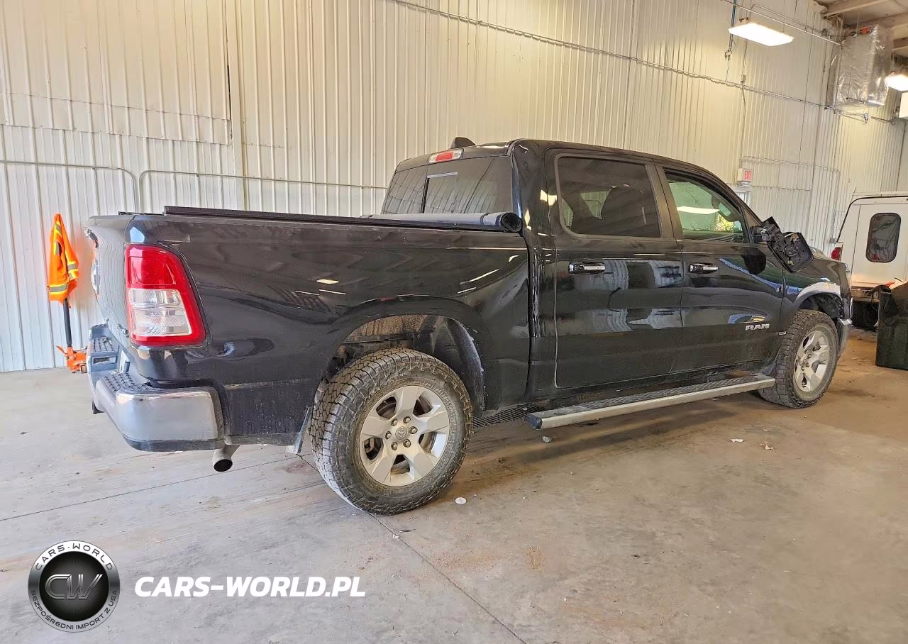 2019 Ram 1500 Big Horn-Lone Star VIN:1C6RRFFG7KN882365 - 3