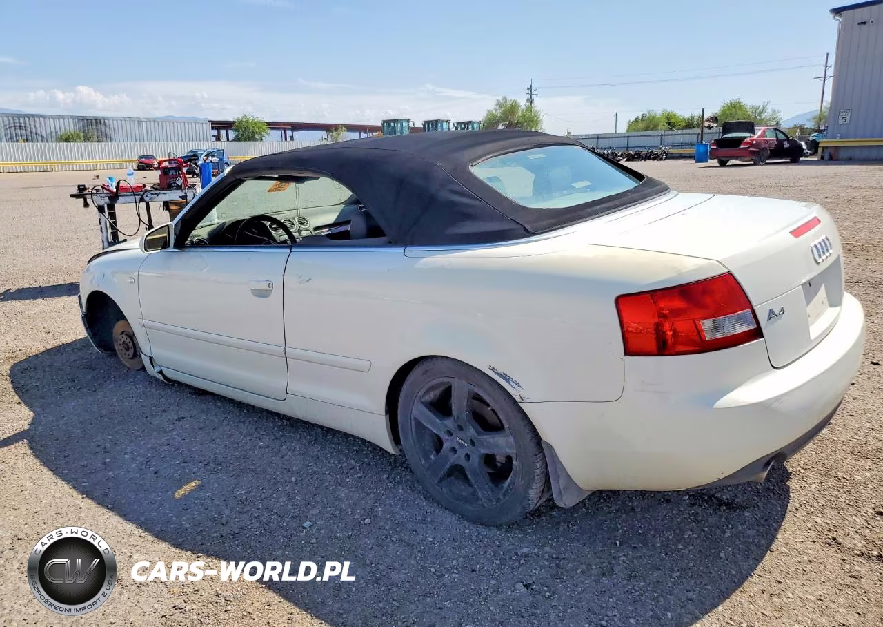2005 Audi A4 Quattro Cabriolet VIN:WAUDT48H45K009254 - 2