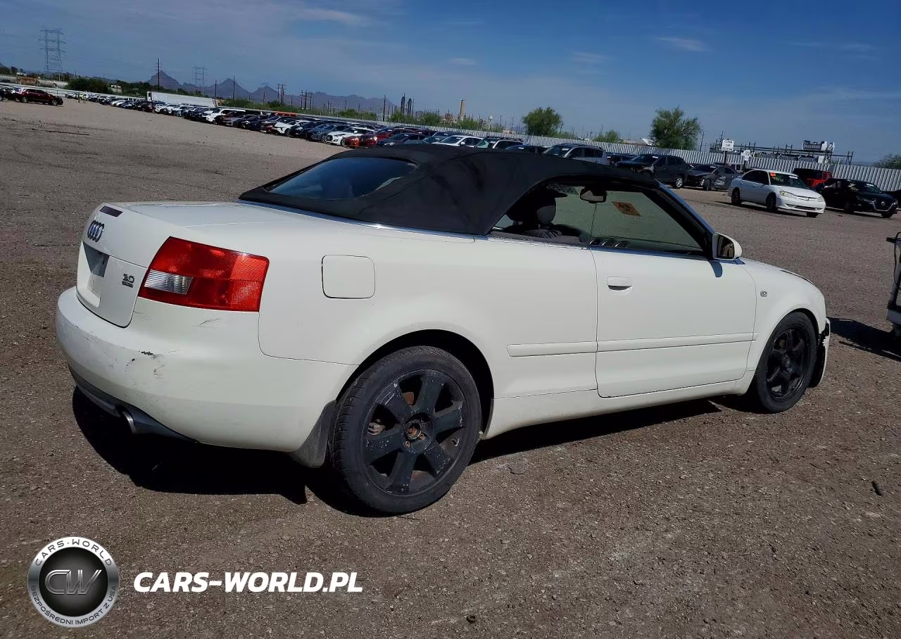 2005 Audi A4 Quattro Cabriolet VIN:WAUDT48H45K009254 - 3