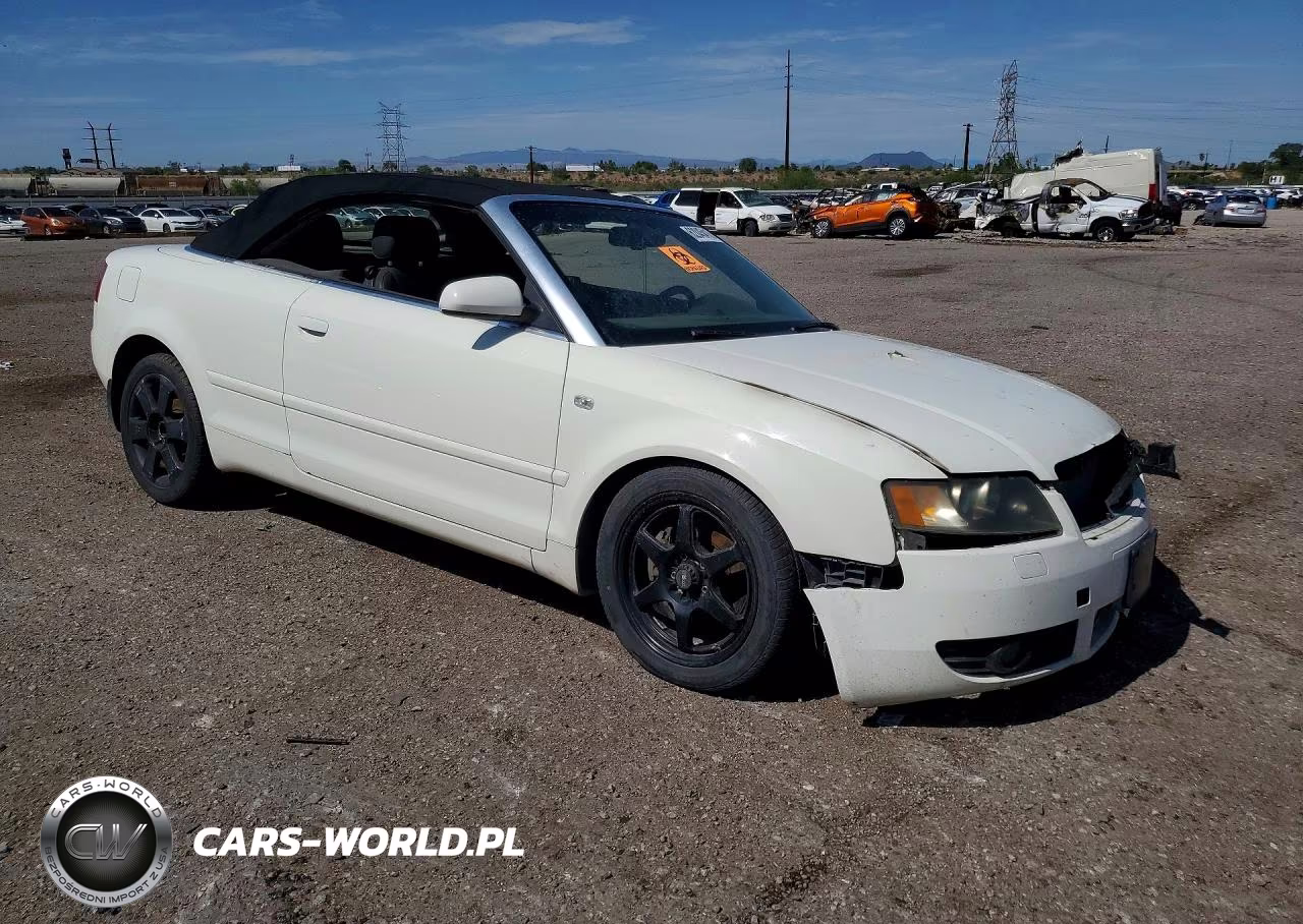 2005 Audi A4 Quattro Cabriolet VIN:WAUDT48H45K009254 - 4