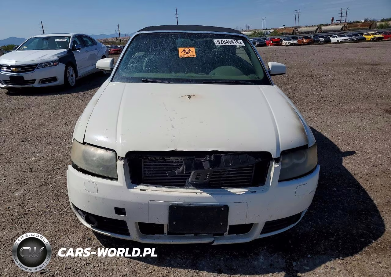 2005 Audi A4 Quattro Cabriolet VIN:WAUDT48H45K009254 - 5