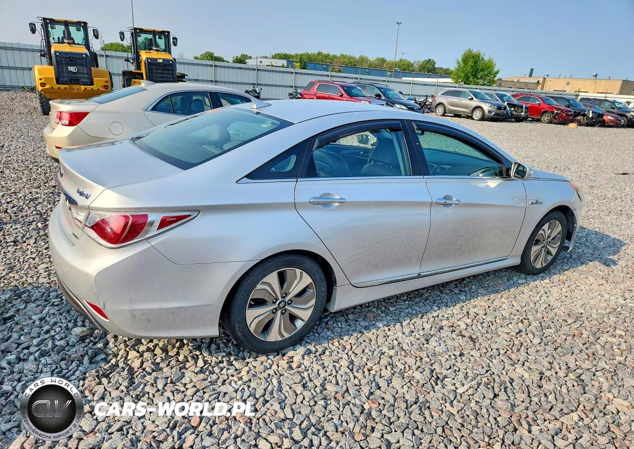 2013 Hyundai Sonata Hybrid VIN:KMHEC4A40DA097542 - 3