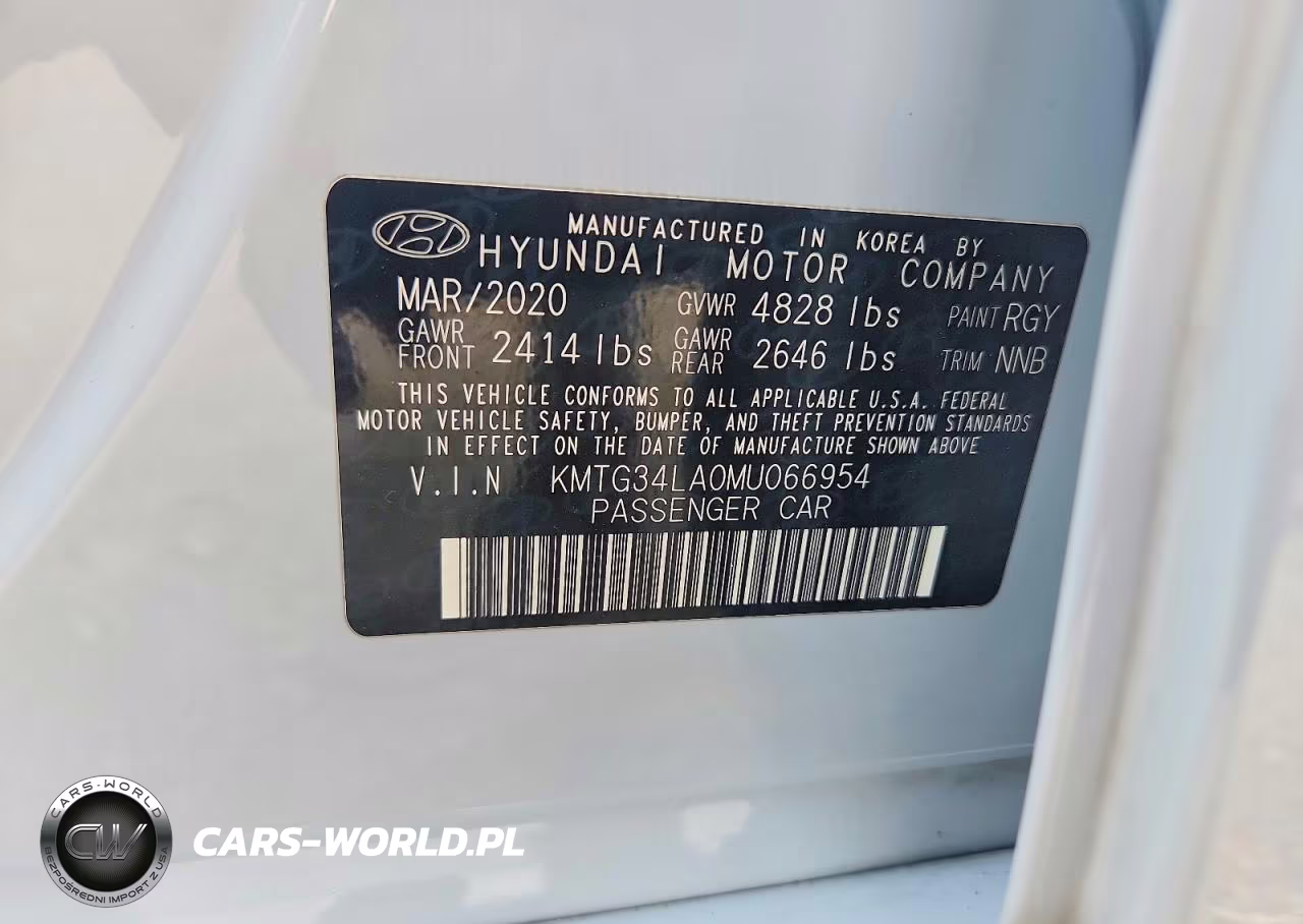 2021 Genesis G70 Elite VIN:KMTG34LA0MU066954 - 12