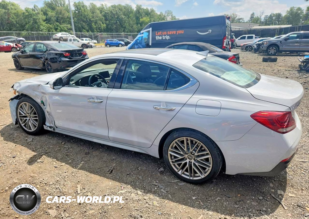 2021 Genesis G70 Elite VIN:KMTG34LA0MU066954 - 2