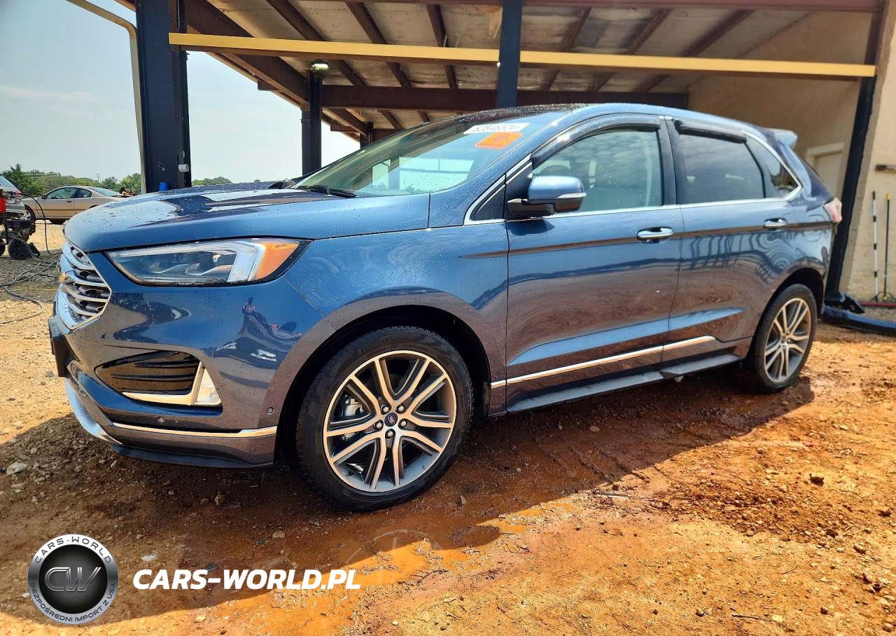 2019 Ford Edge Titanium VIN:2FMPK3K93KBB73305 - 1