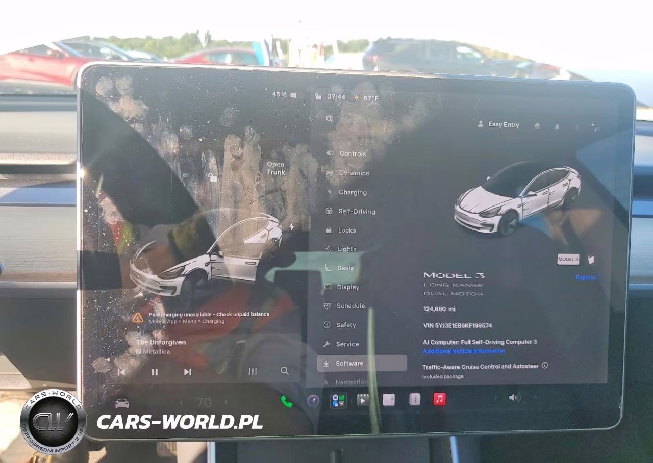 2019 Tesla Model 3 VIN:5YJ3E1EB6KF199574 - 9