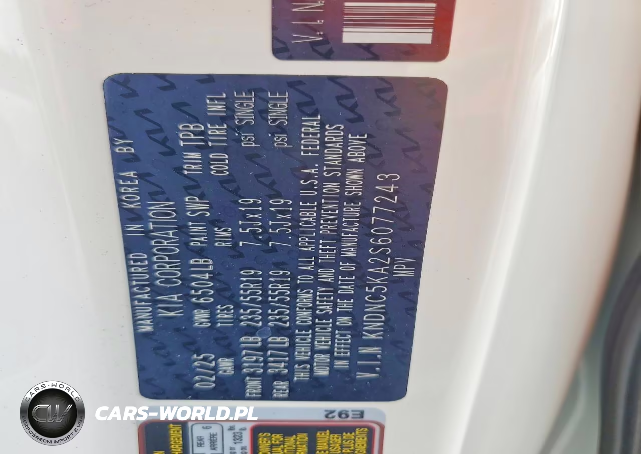2025 Kia Carnival Ex VIN:KNDNC5KA2S6077243 - 13