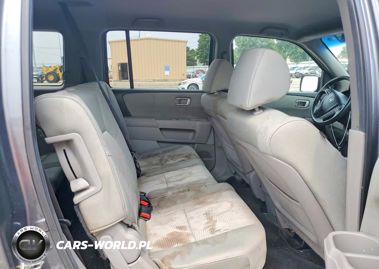 2013 Honda Pilot Lx VIN:5FNYF4H22DB029778 - 11