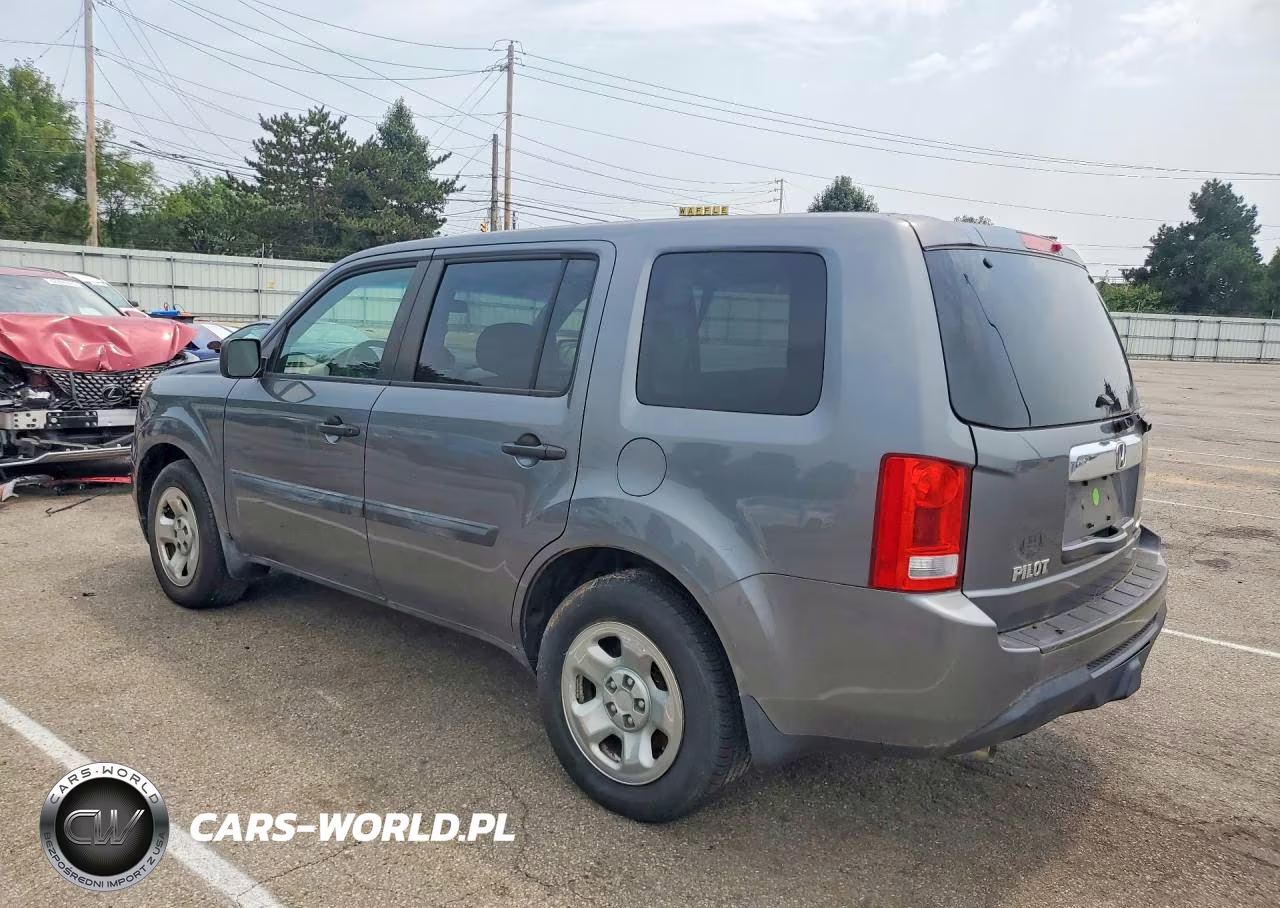 2013 Honda Pilot Lx VIN:5FNYF4H22DB029778 - 2