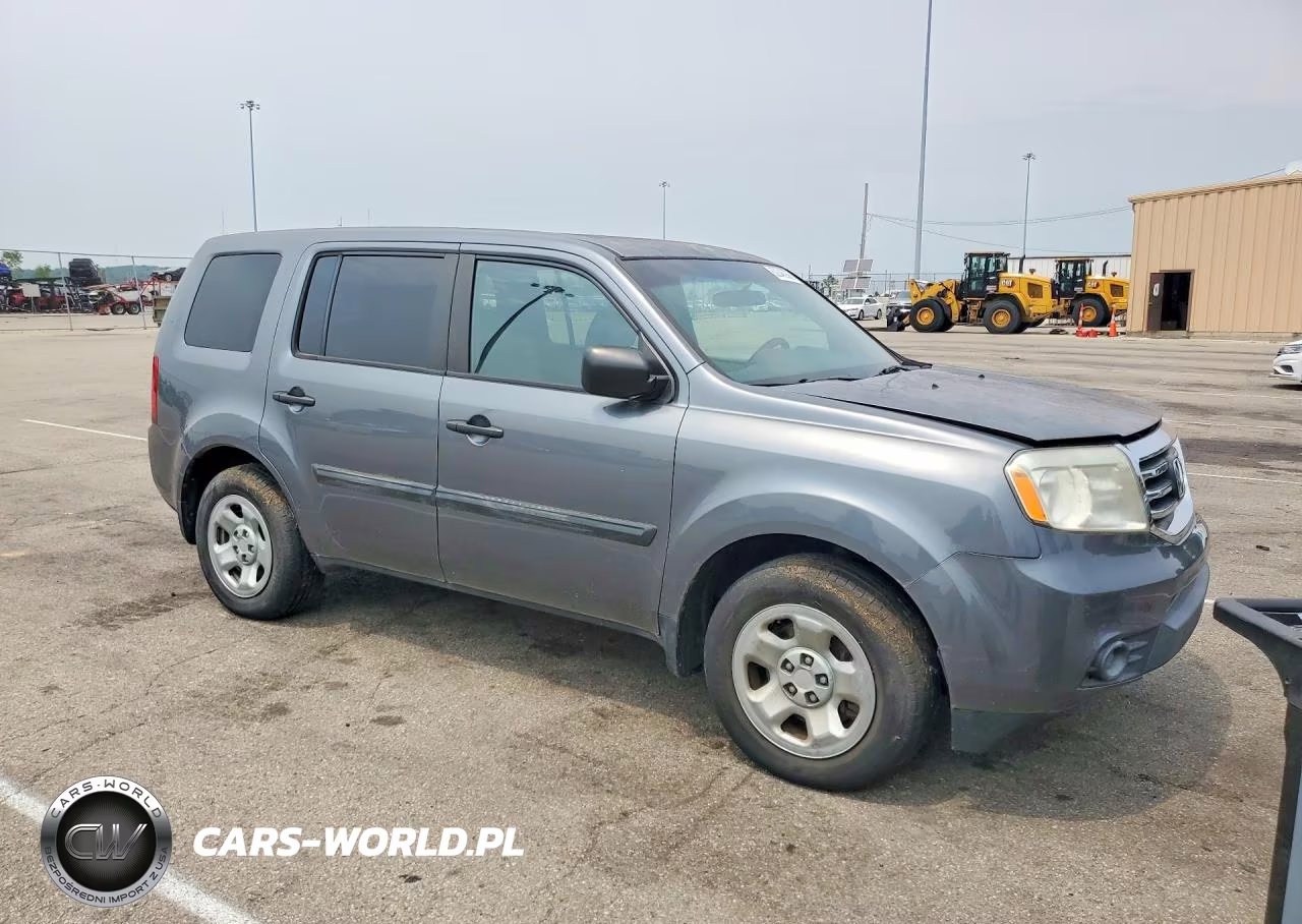 2013 Honda Pilot Lx VIN:5FNYF4H22DB029778 - 4