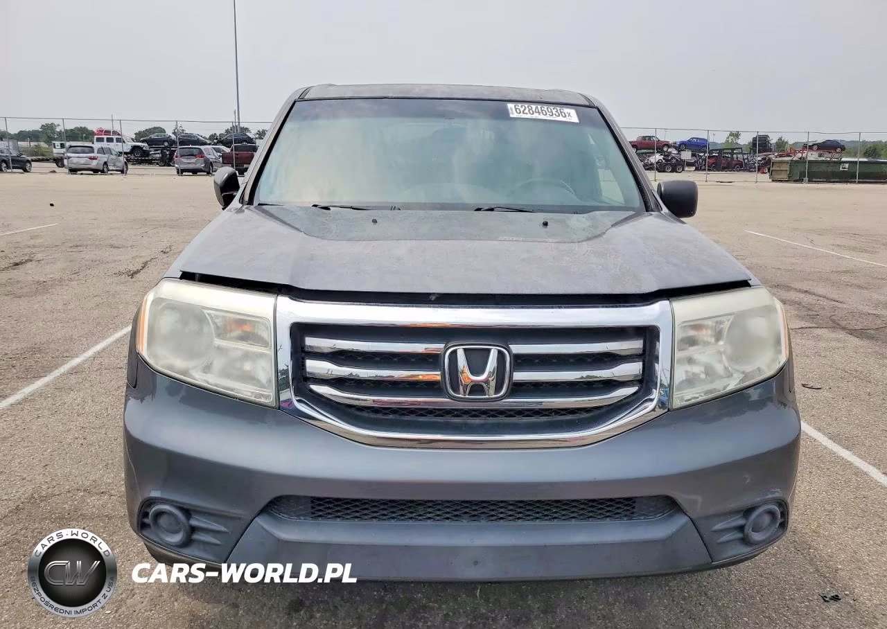 2013 Honda Pilot Lx VIN:5FNYF4H22DB029778 - 5