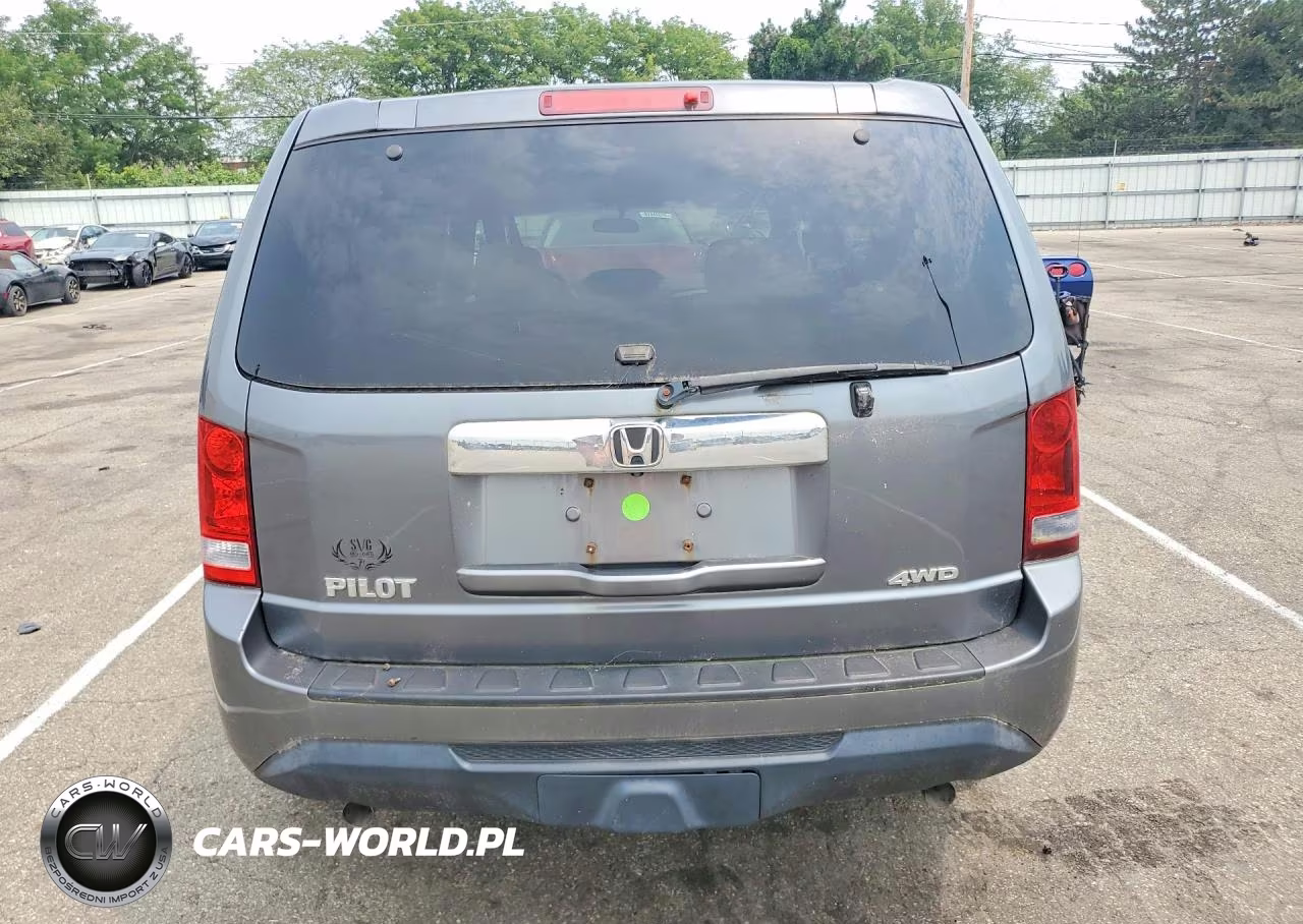 2013 Honda Pilot Lx VIN:5FNYF4H22DB029778 - 6