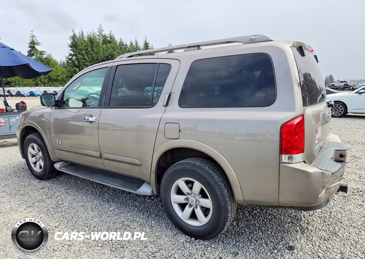 2009 Nissan Armada Se VIN:5N1AA08CX9N602416 - 2