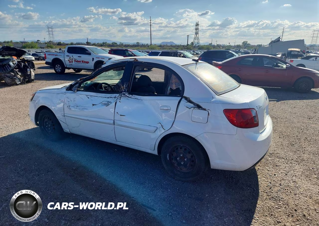 2010 Kia Rio Base VIN:KNADH4A34A6662718 - 2