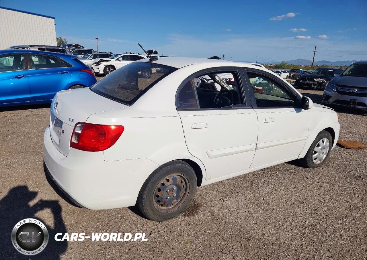 2010 Kia Rio Base VIN:KNADH4A34A6662718 - 3