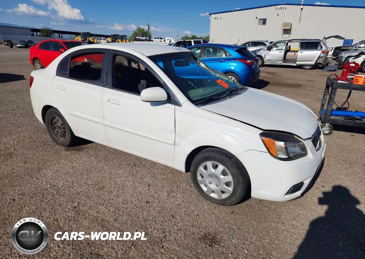 2010 Kia Rio Base VIN:KNADH4A34A6662718 - 4