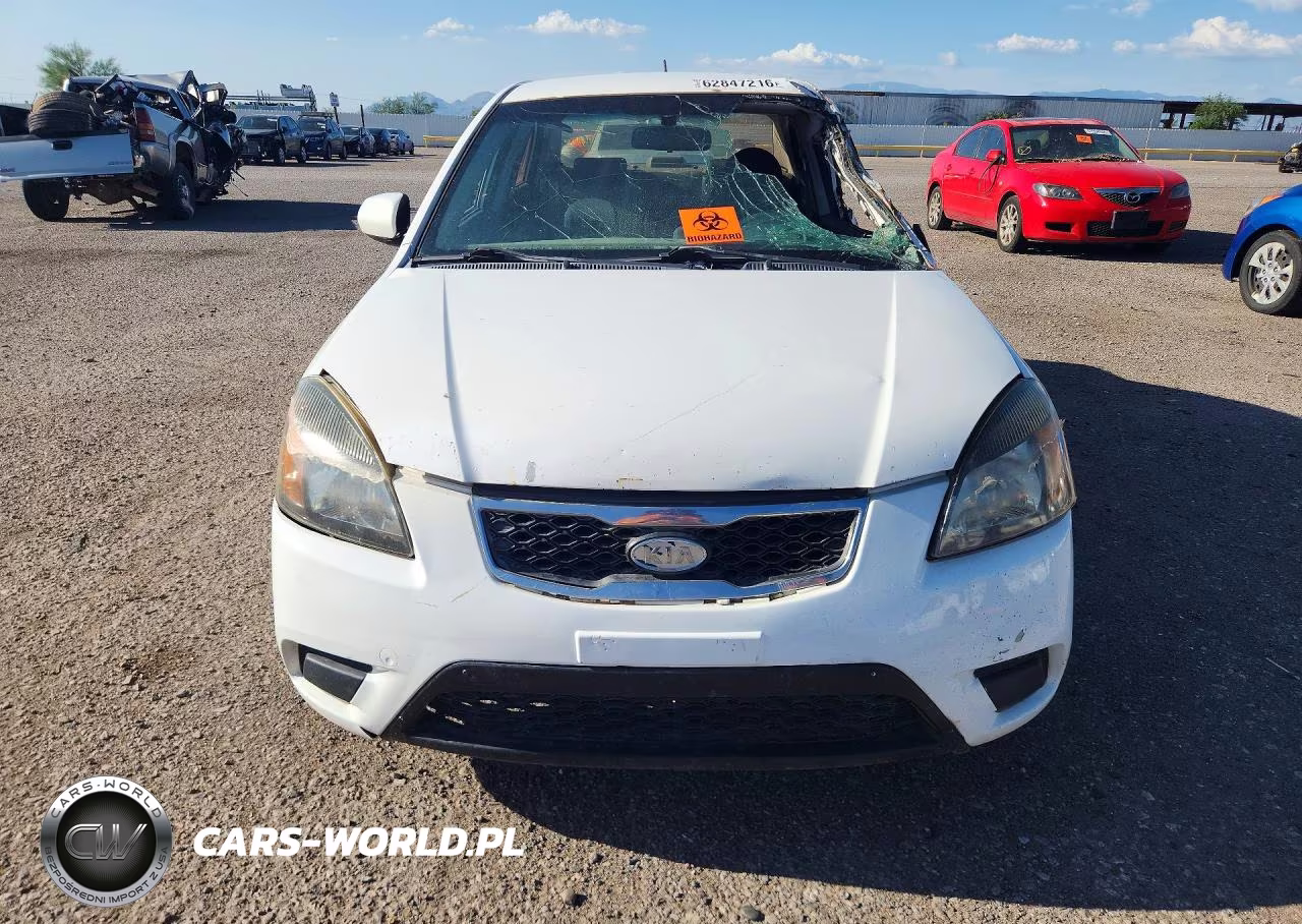 2010 Kia Rio Base VIN:KNADH4A34A6662718 - 5