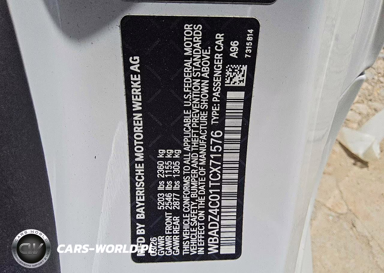 2026 BMW 840Xi VIN:WBADZ4C01TCX71576 - 12