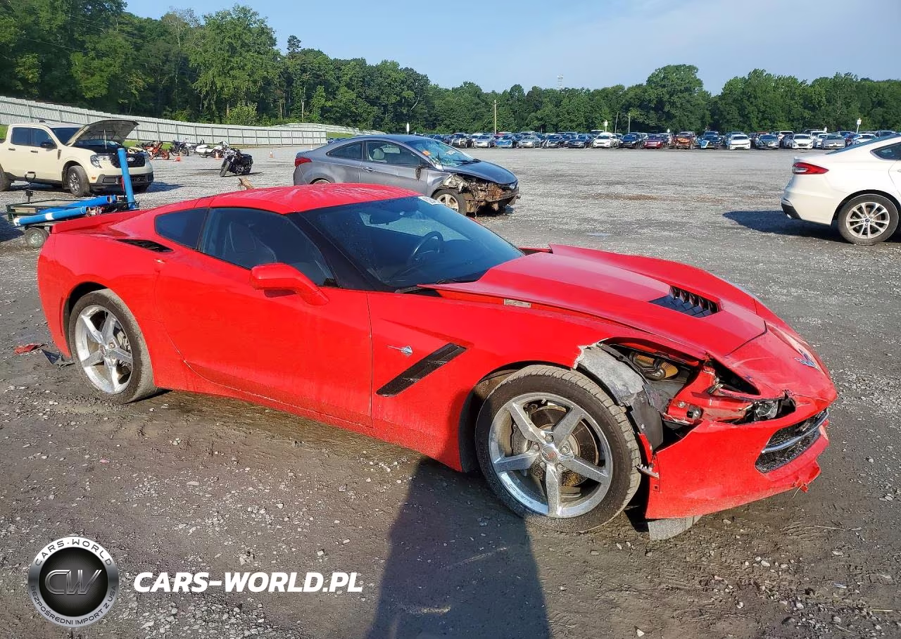 2015 Chevrolet Corvette Stingray 1Lt VIN:1G1YB2D75F5120851 - 4