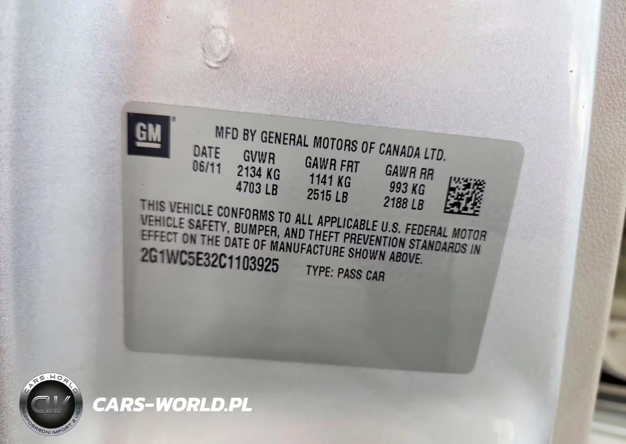 2012 Chevrolet Impala Ltz VIN:2G1WC5E32C1103925 - 12