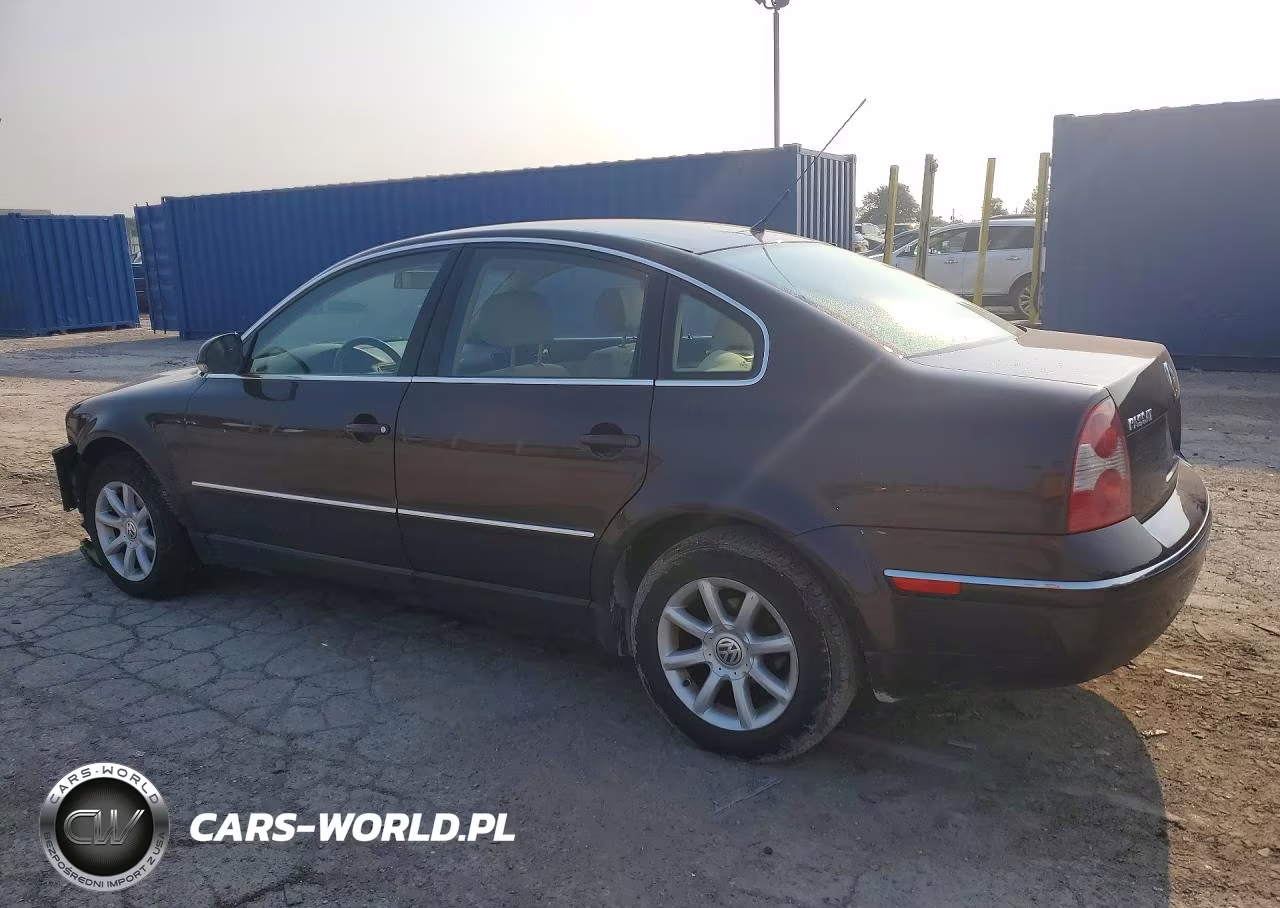 2004 Volkswagen Passat Gls VIN:WVWPD63B14E165308 - 2