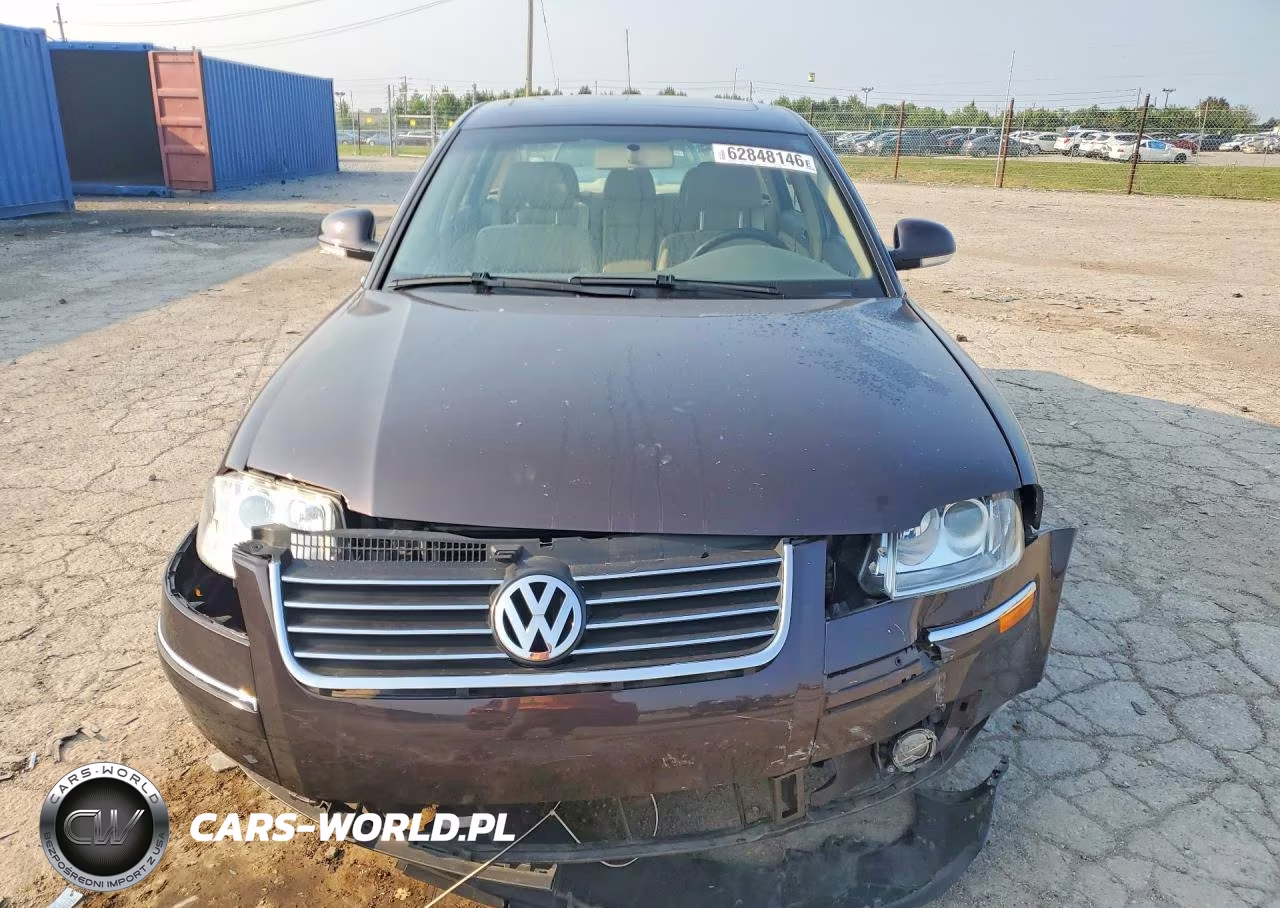 2004 Volkswagen Passat Gls VIN:WVWPD63B14E165308 - 5