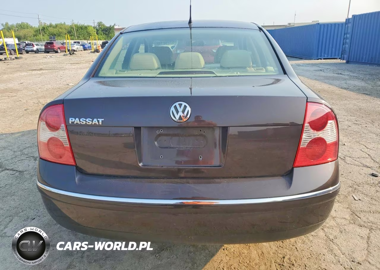 2004 Volkswagen Passat Gls VIN:WVWPD63B14E165308 - 6