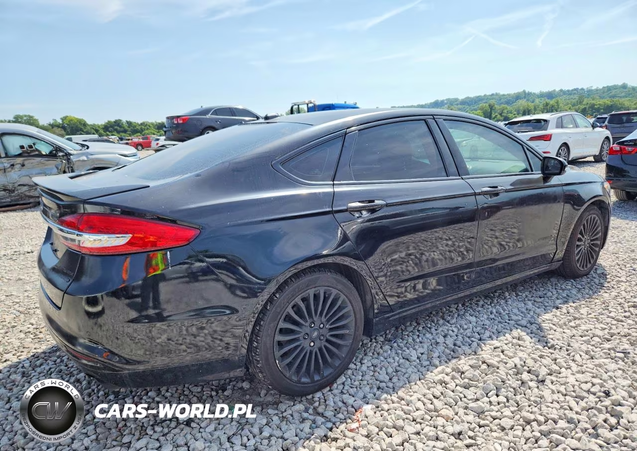 2018 Ford Fusion Titanium-Platinum Hev VIN:3FA6P0RU0JR181832 - 3