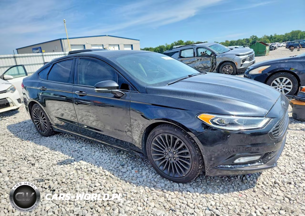 2018 Ford Fusion Titanium-Platinum Hev VIN:3FA6P0RU0JR181832 - 4