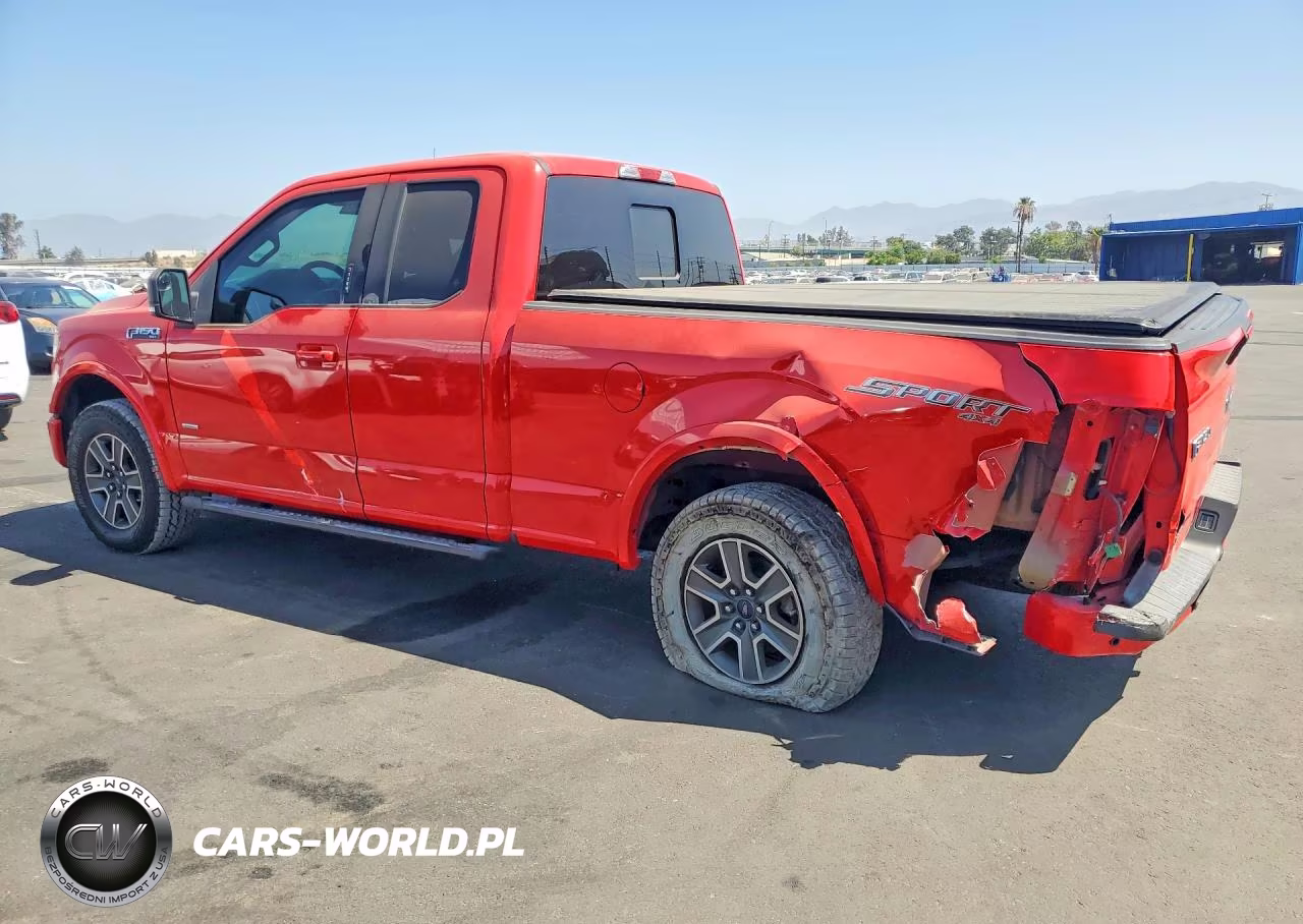 2016 Ford F150 Super Cab VIN:1FTEX1EP1GKD64486 - 2