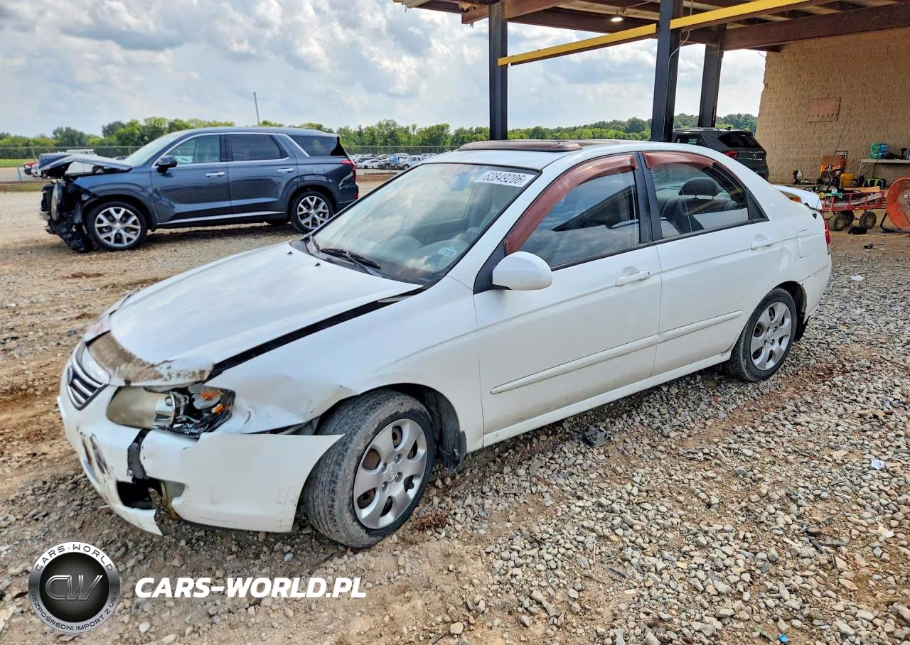 2009 Kia Spectra Lx VIN:KNAFE221095598892 - 1