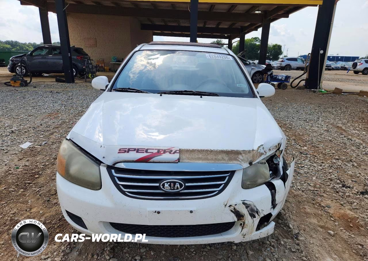 2009 Kia Spectra Lx VIN:KNAFE221095598892 - 5