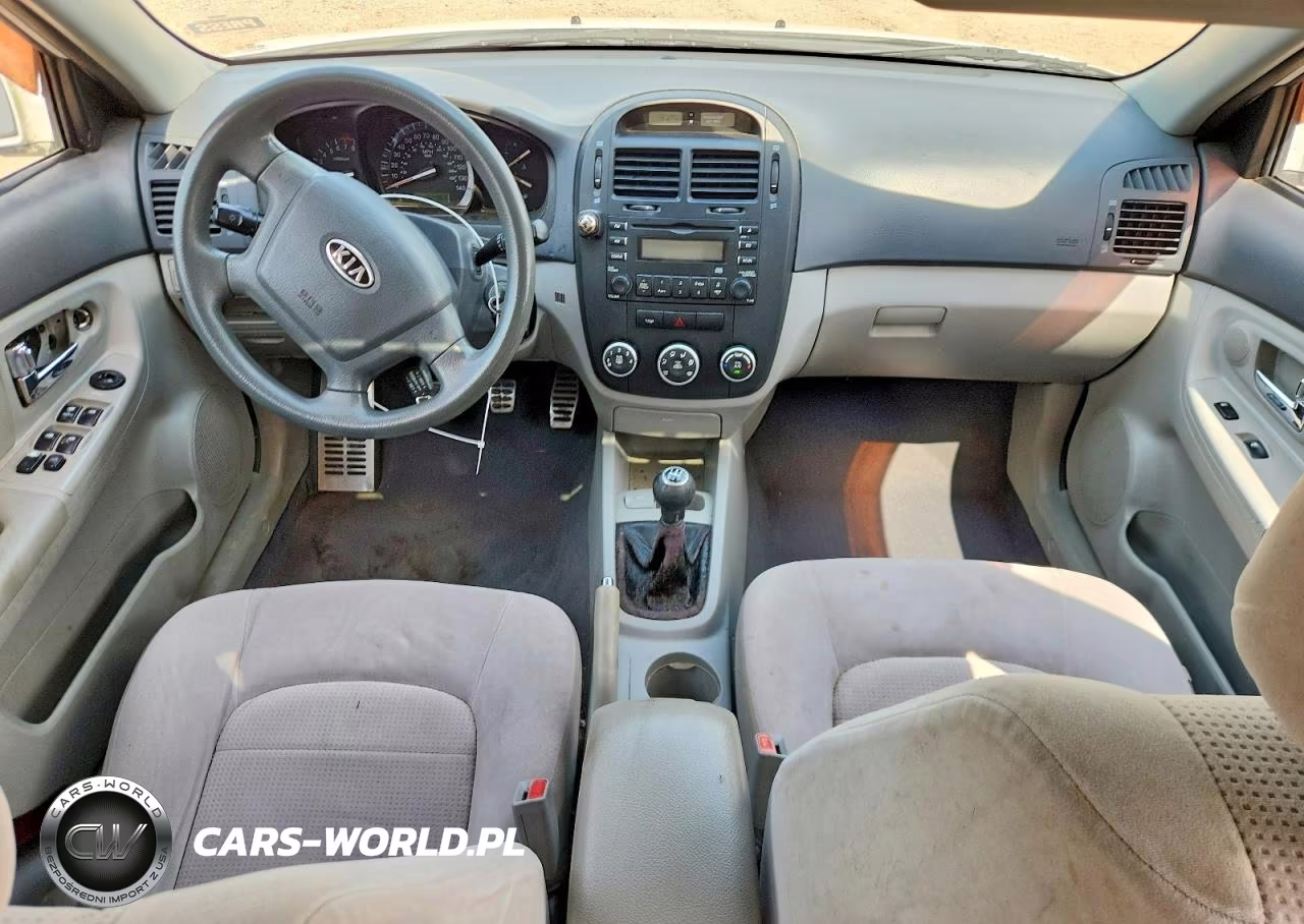 2009 Kia Spectra Lx VIN:KNAFE221095598892 - 8