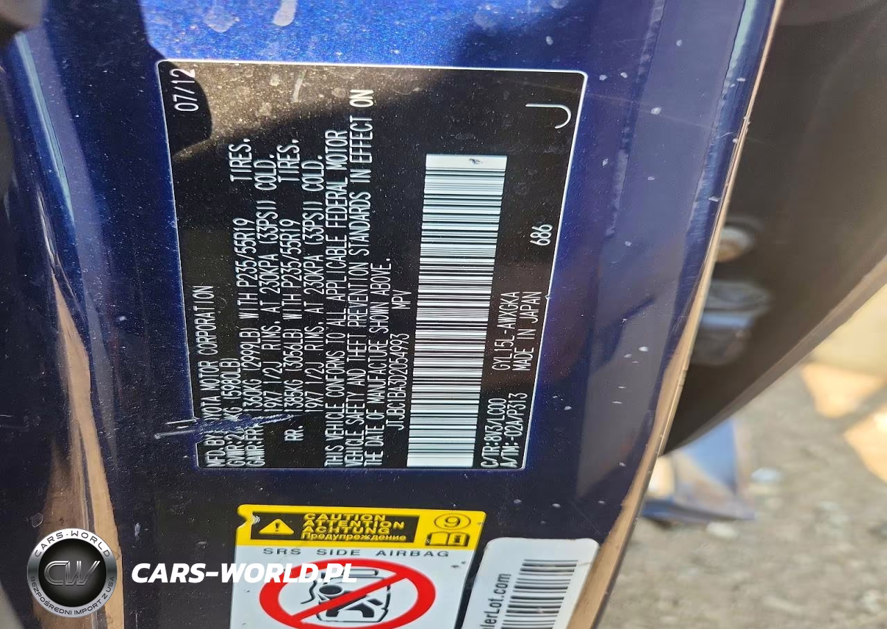 2013 Lexus Rx 450H VIN:JTJBC1BA3D2054993 - 12