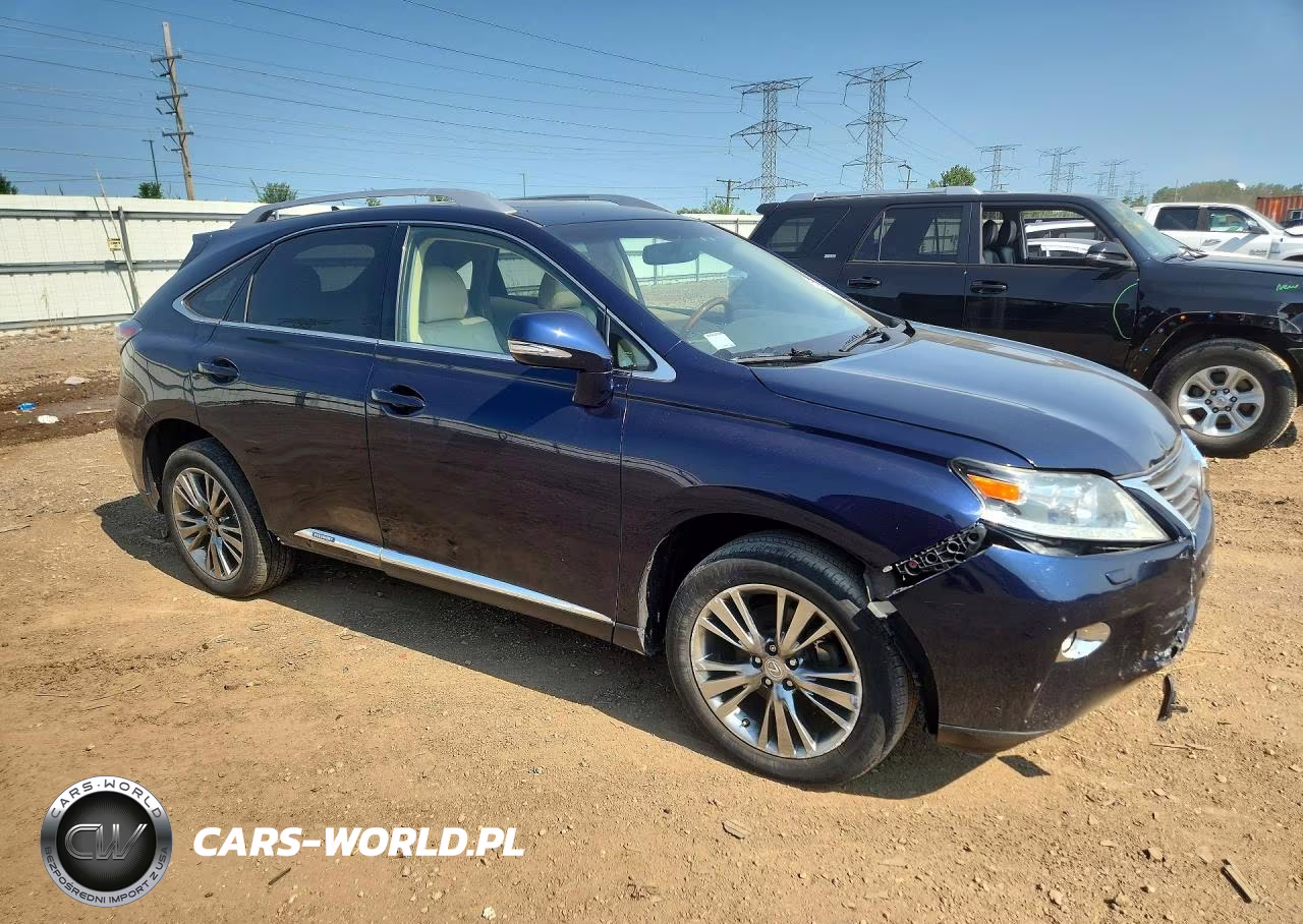 2013 Lexus Rx 450H VIN:JTJBC1BA3D2054993 - 4